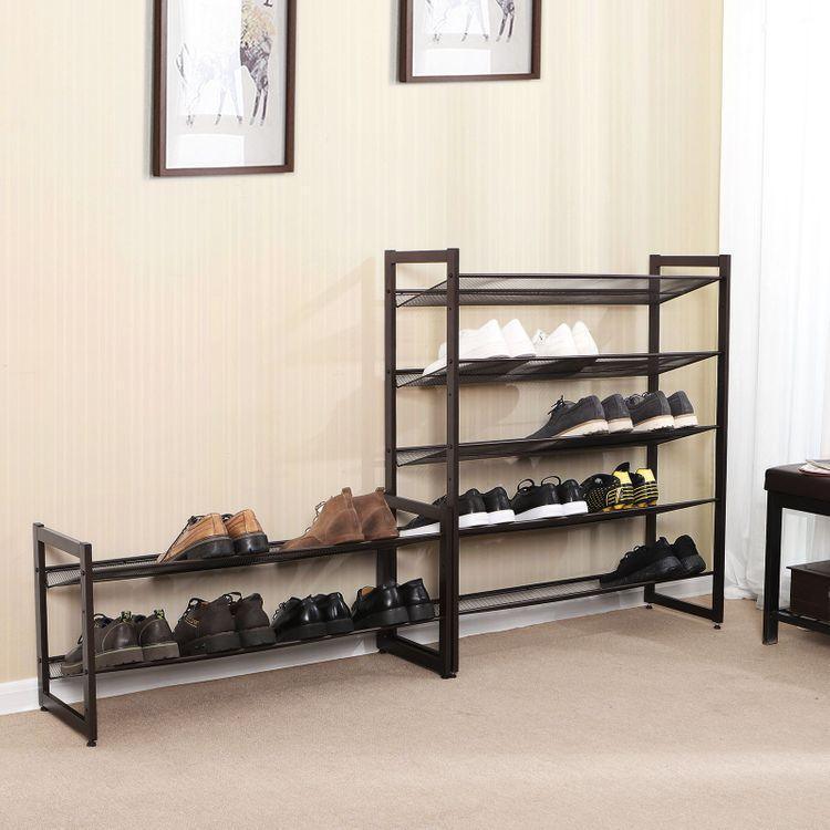 Stackable Metal Shoe Rack FredCo