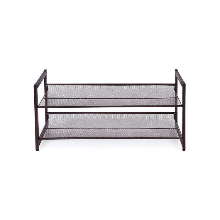 Stackable Metal Shoe Rack FredCo