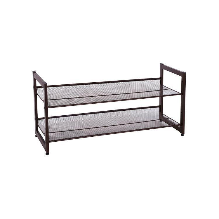 Stackable Metal Shoe Rack FredCo