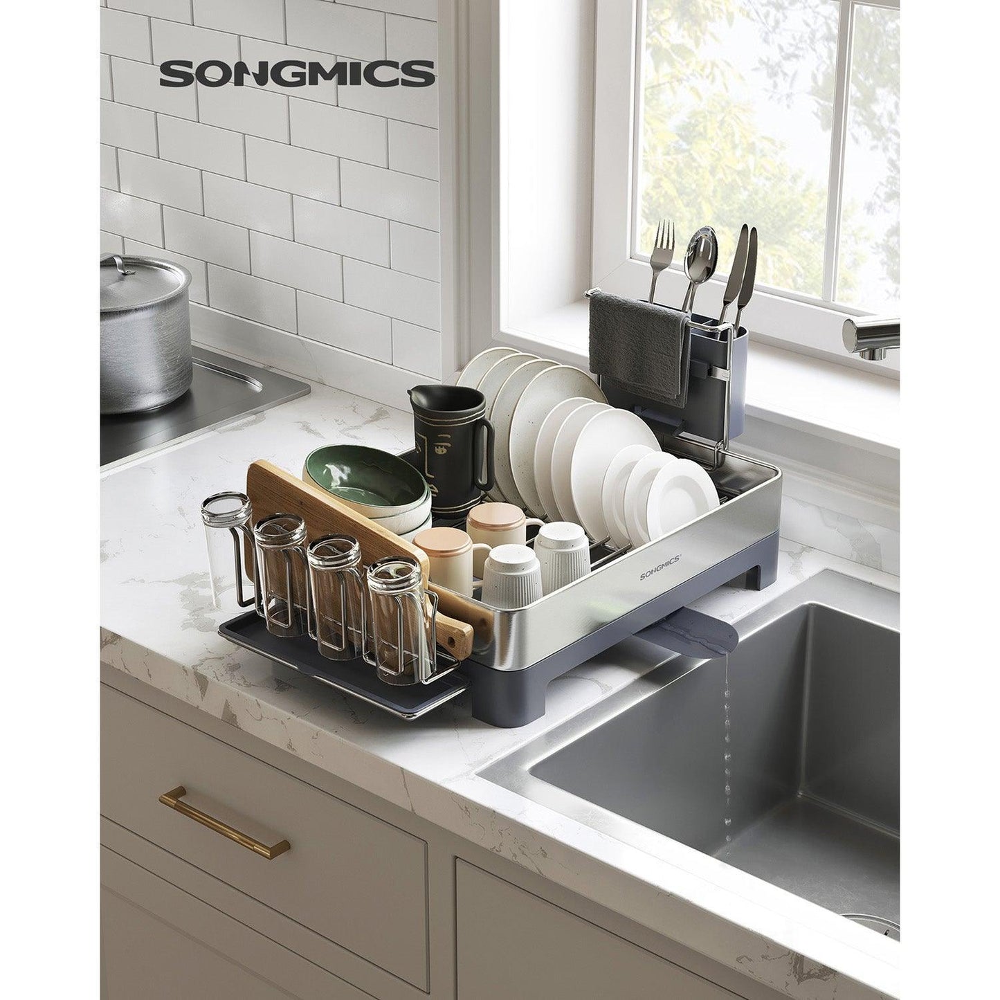 Stainless Steel Dish Drying Rack FredCo
