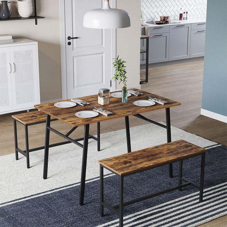 Steel Frame Dining Table FredCo