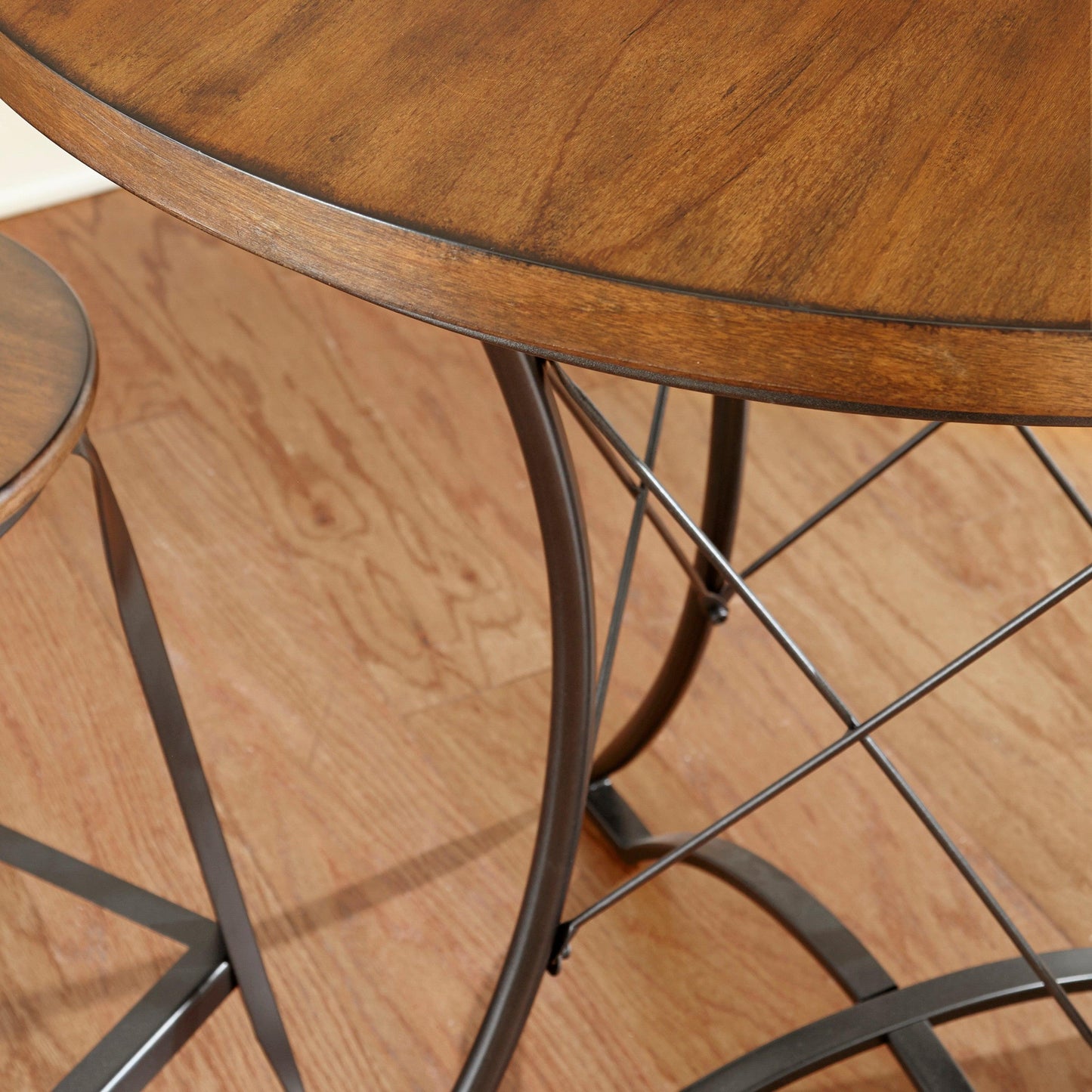 Steve Silver Adele - 5 Piece Dining Set With Counter Height Table - Dark Brown AE3605PC FredCo