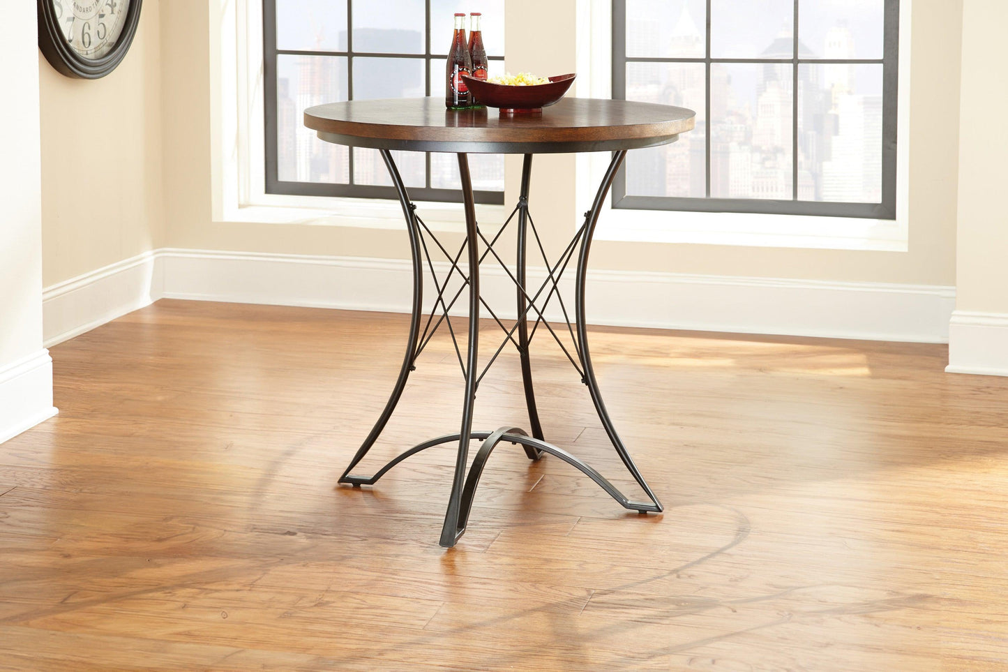 Steve Silver Adele - 5 Piece Dining Set With Counter Height Table - Dark Brown AE3605PC FredCo