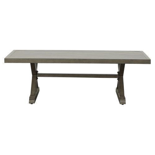 Steve Silver Brown Aluminum Coffee Table JON600C FredCo