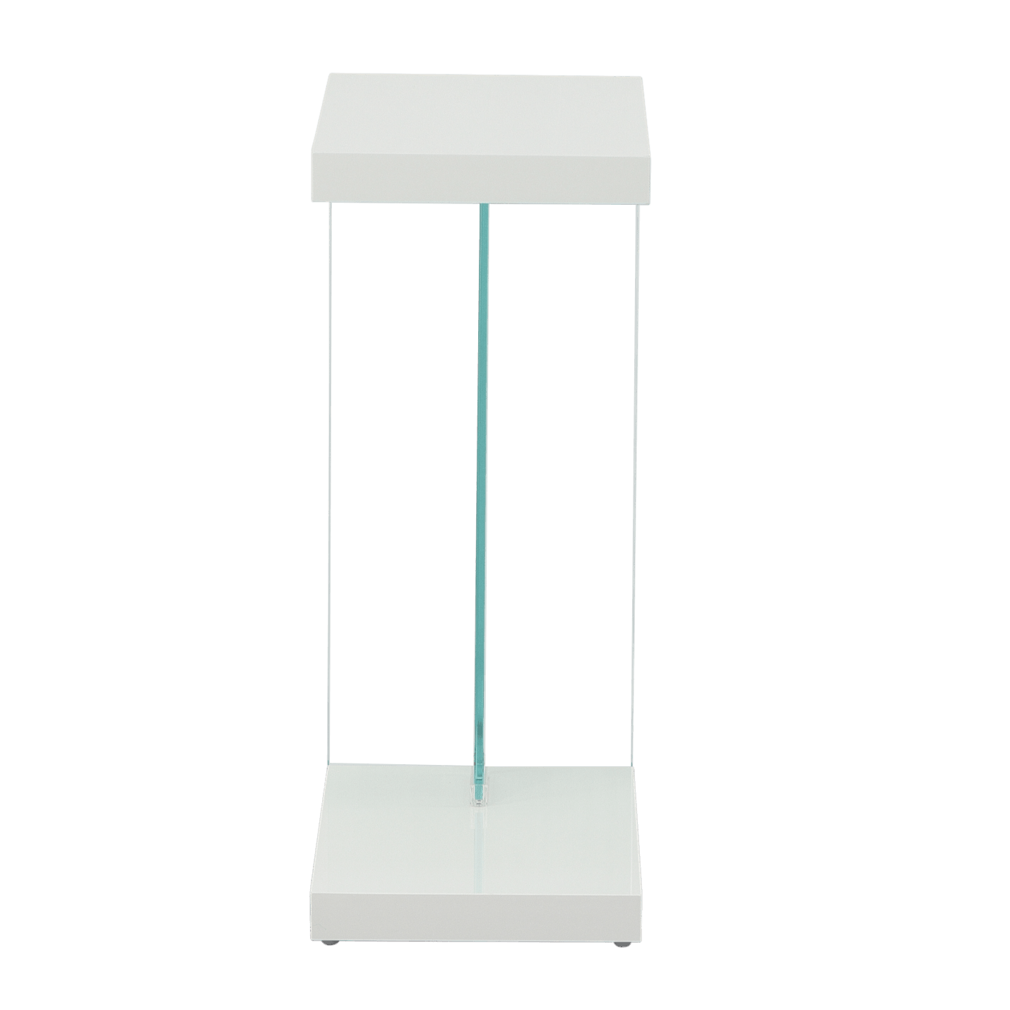 Steve Silver Elaina - Chair Side End Table - White EL150CEWG FredCo