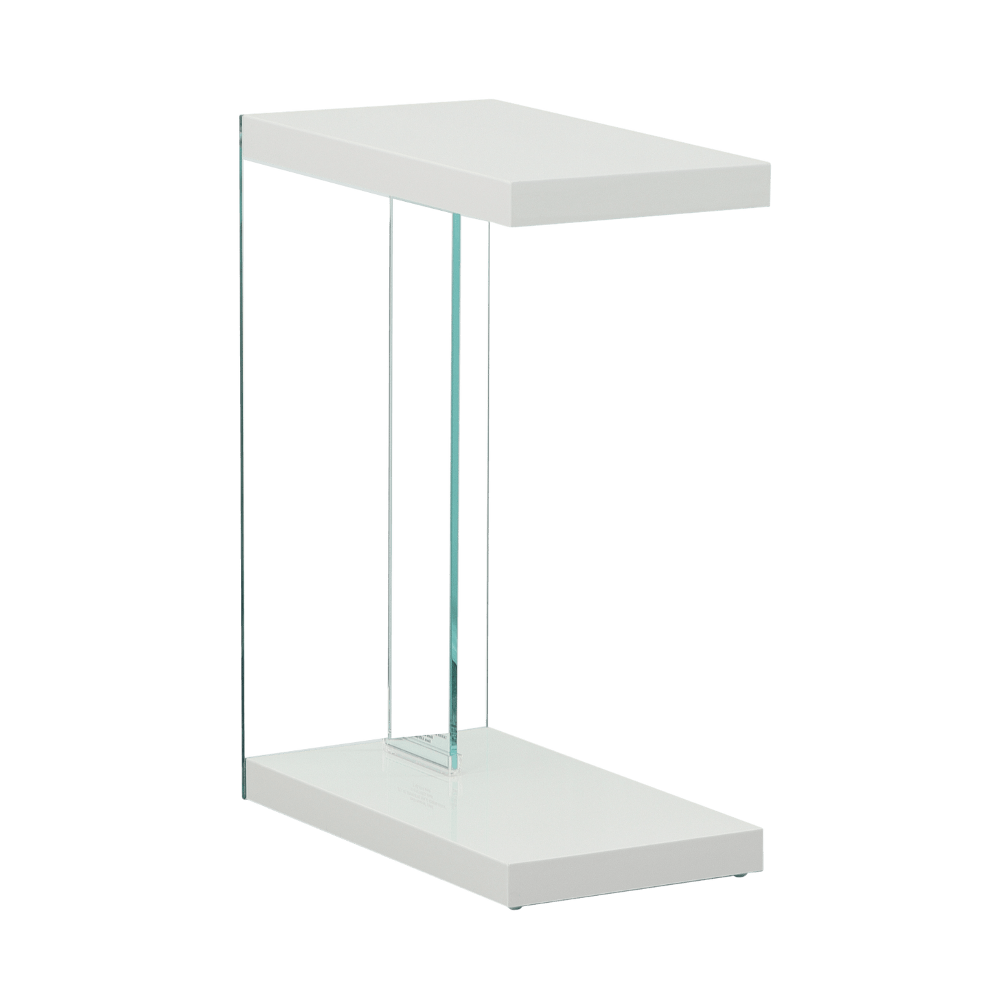 Steve Silver Elaina - Chair Side End Table - White EL150CEWG FredCo