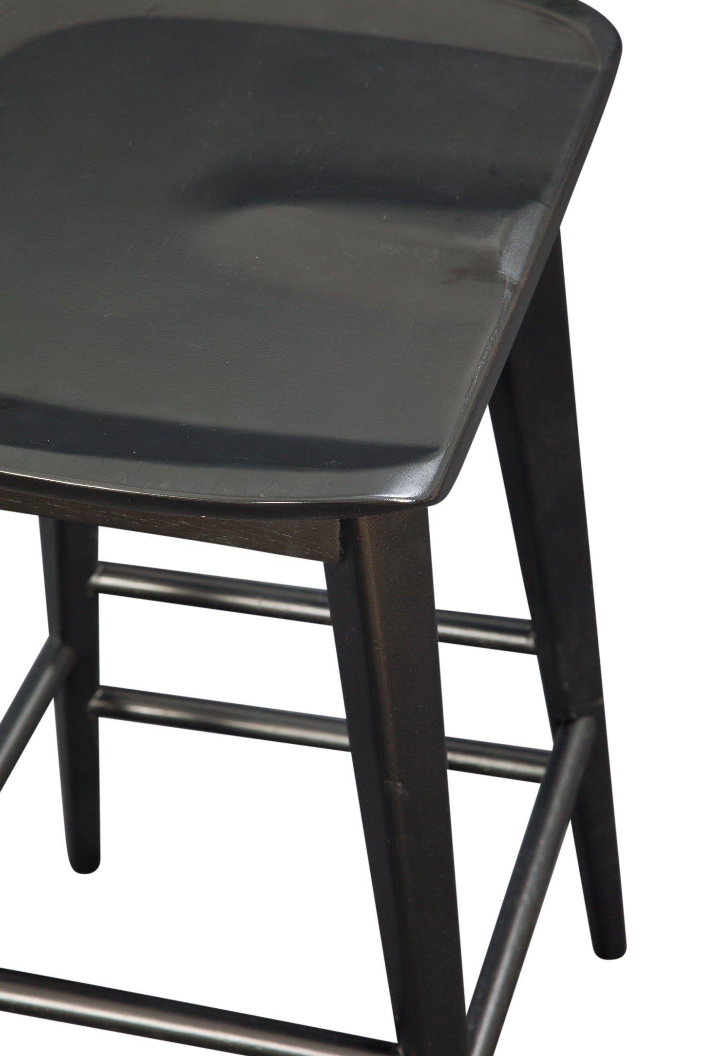 Steve Silver Hilton - Counter Stool - Black HI600CSB FredCo