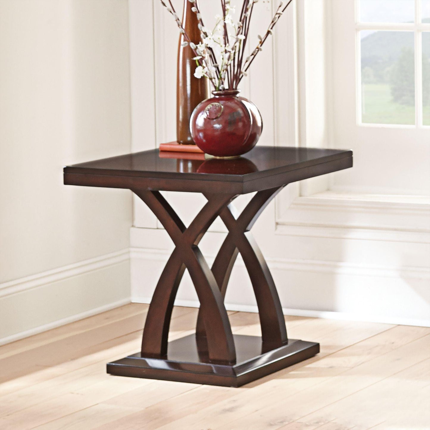 Steve Silver Jocelyn - End Table - Brown JL200EN FredCo
