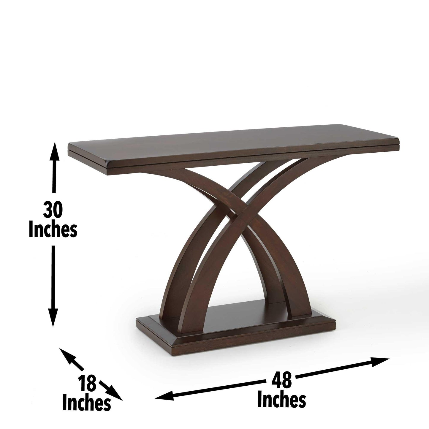 Steve Silver Jocelyn - Sofa Table - Brown JL200SN FredCo