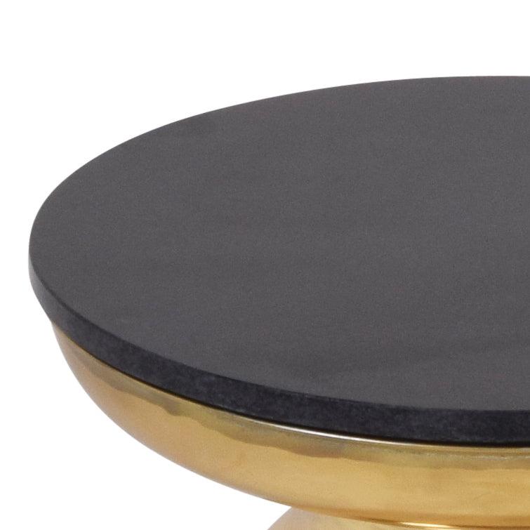 Steve Silver Jovana - Round End Table - Black JV170E FredCo