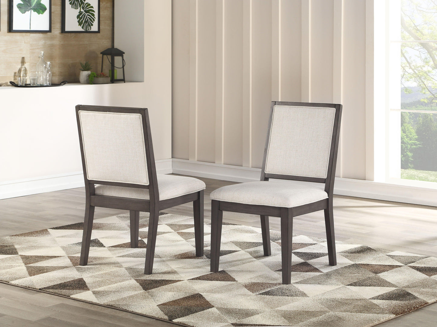 Steve Silver Mila - Side Chair (Set of 2) - White MI500S FredCo