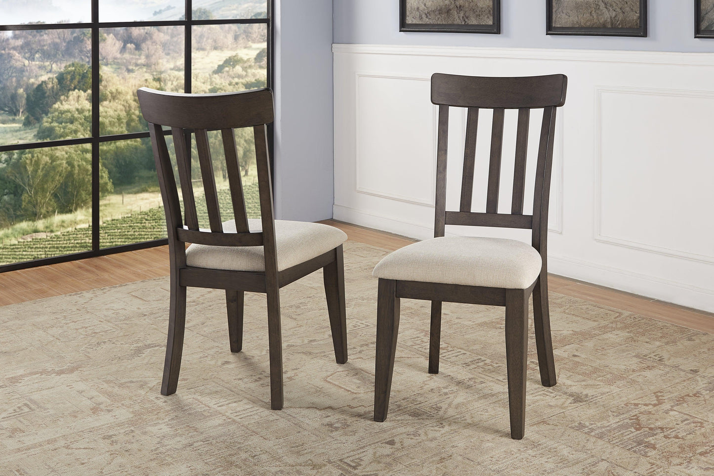 Steve Silver Napa - Side Chair (Set of 2) - Brown NP500S FredCo