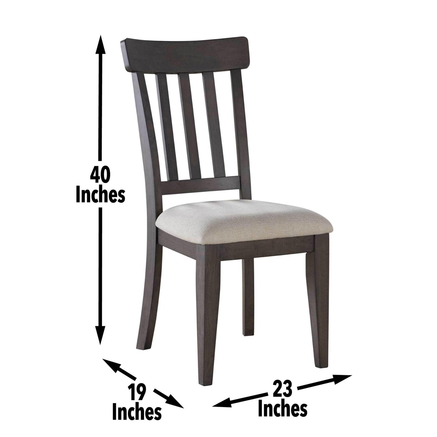 Steve Silver Napa - Side Chair (Set of 2) - Brown NP500S FredCo