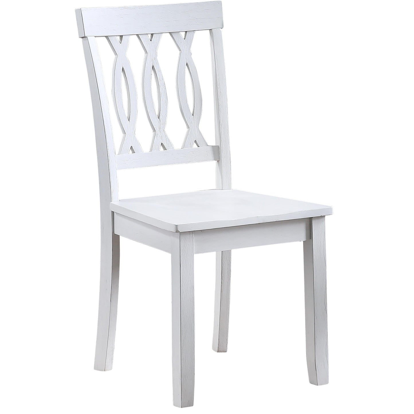 Steve Silver Naples - Side Chair (Set of 2) - White NA500SW FredCo