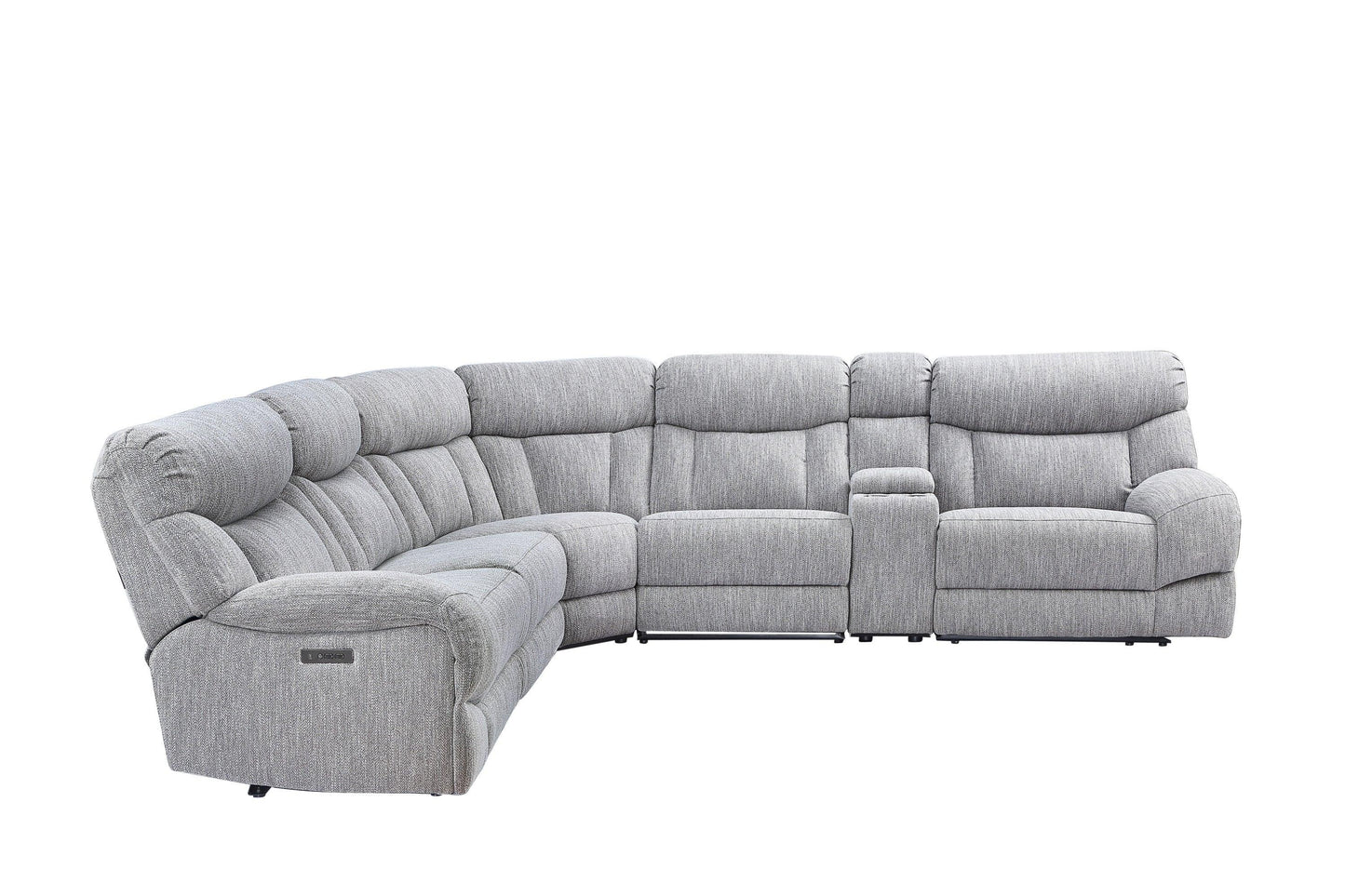 Steve Silver Park City - 6 Piece Sectional - Pearl Silver AR70172-6PC FredCo