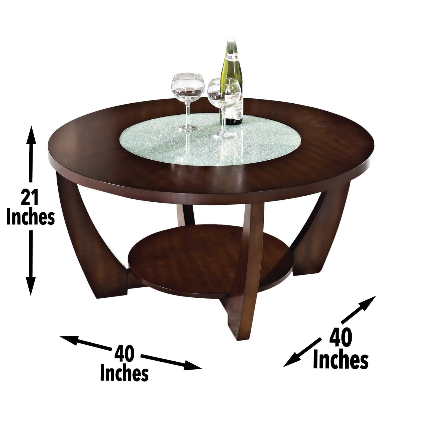 Steve Silver Rafael - Cocktail Table With Casters - Brown RF300C FredCo