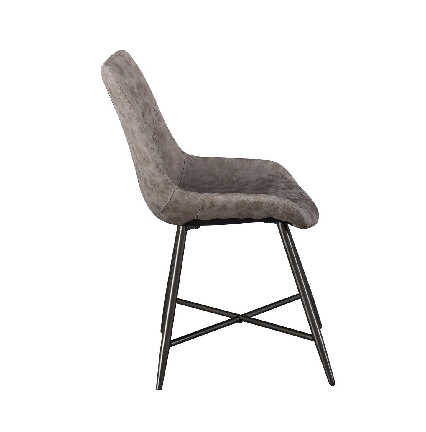 Steve Silver Ramona - PU Side Chair (Set of 2) - Brown RM440SB FredCo