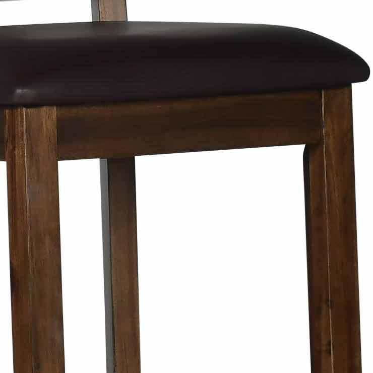 Steve Silver Saranac - Counter Chair (Set of 2) - Dark Brown SA2000CC FredCo