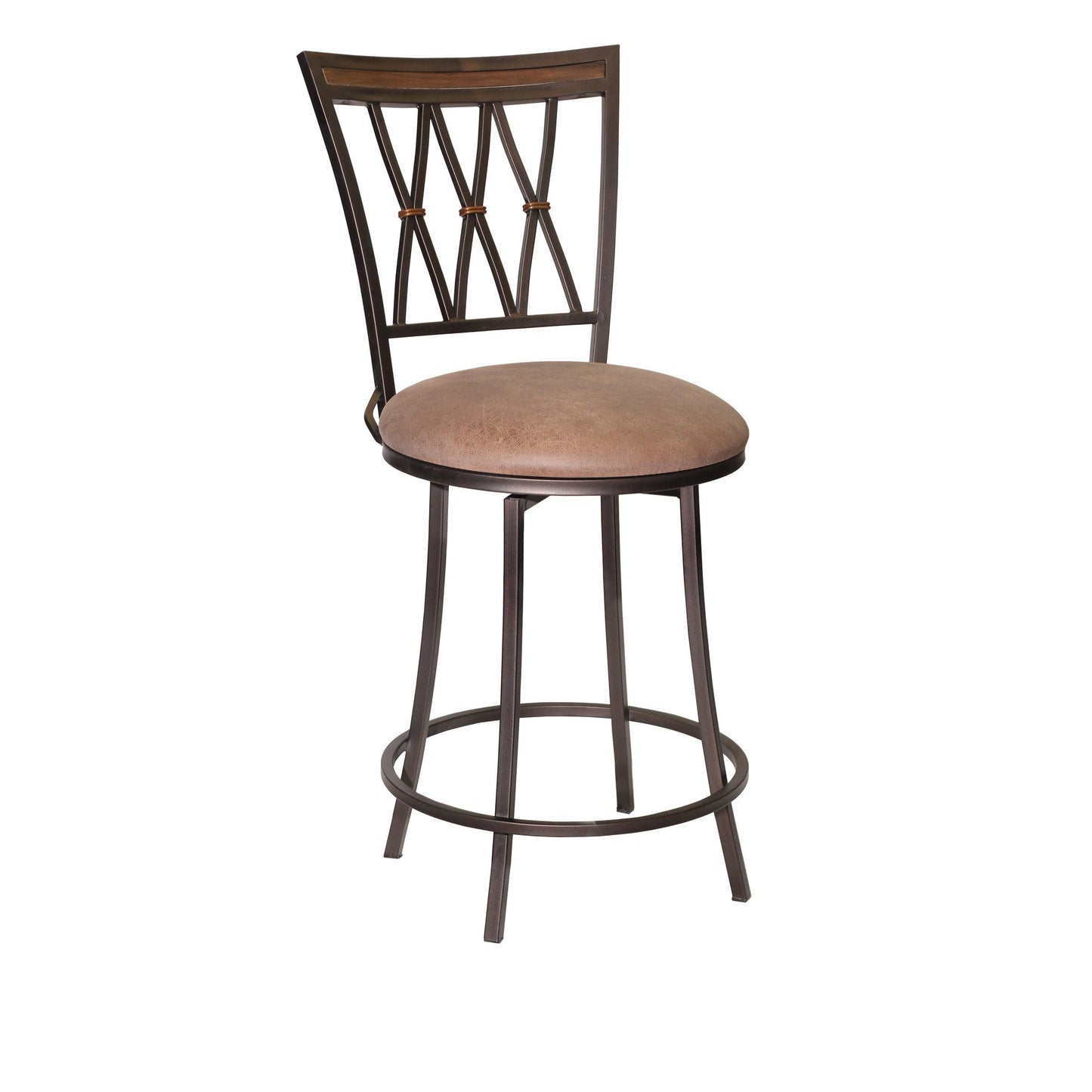 Steve Silver Sedona - Swivel Counter Stool - Dark Brown SDN600CS FredCo