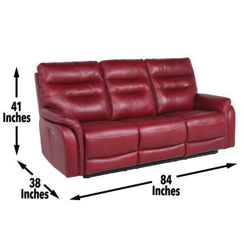 Steve Silver Top-Grain Leather Motion Set: Decadent Comfort, Contemporary Style FT850SW FredCo