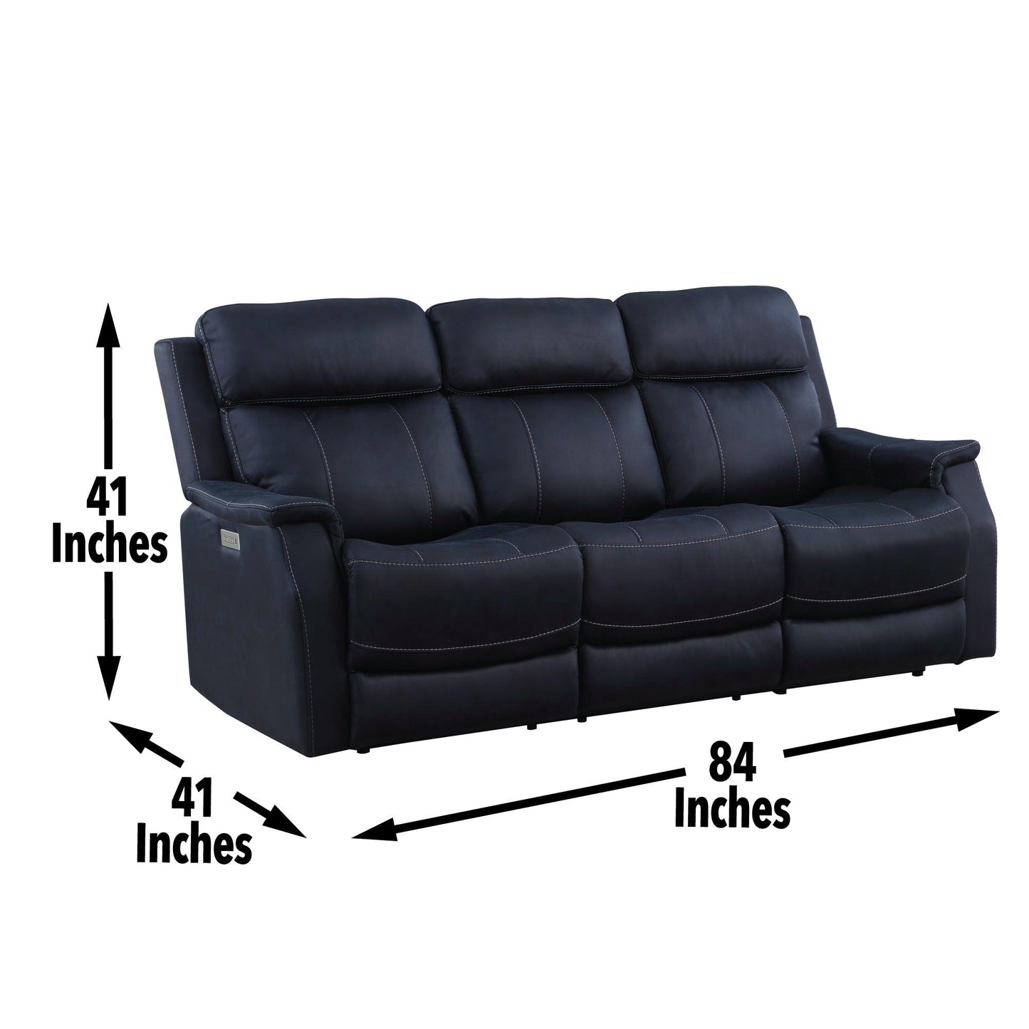 Steve Silver Valencia - 3 Piece Dual Power Reclining Living Room Set - VA9503PCO FredCo
