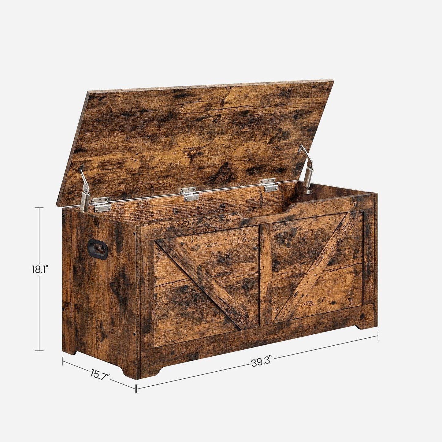 Storage Chest Rustic Brown FredCo