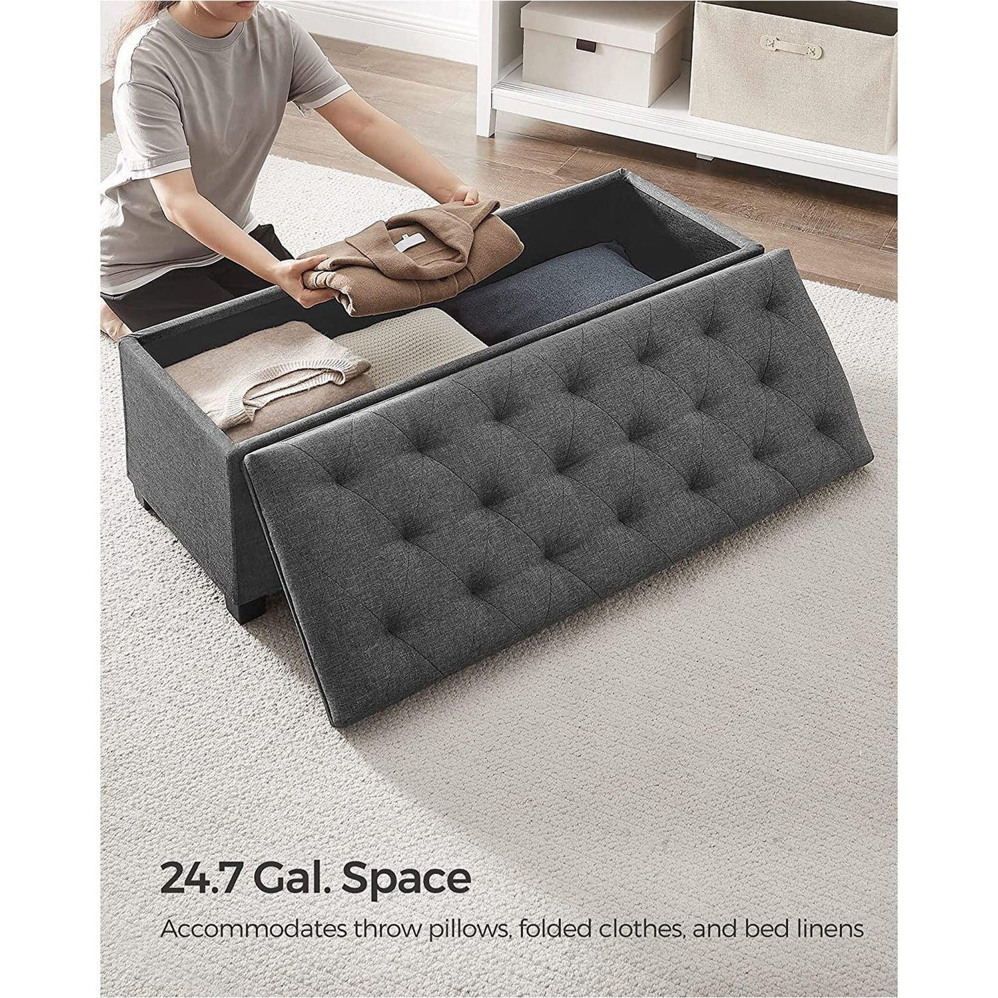 Storage Ottoman Bench FredCo