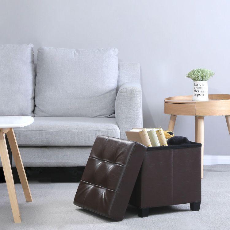 Storage Ottoman Foot Stool FredCo