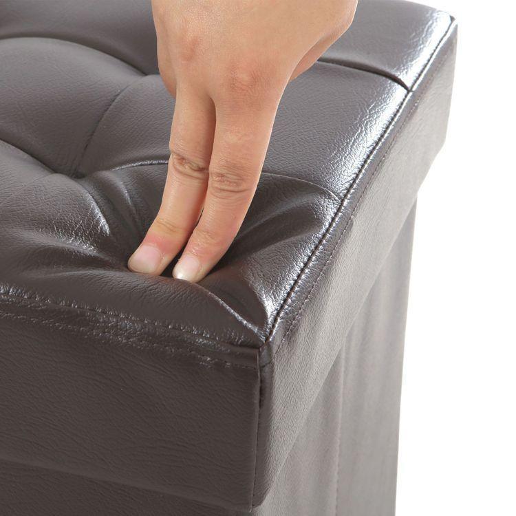 Storage Ottoman Foot Stool FredCo