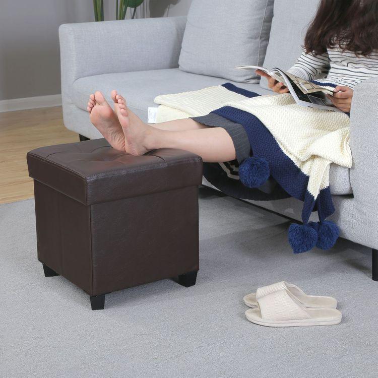 Storage Ottoman Foot Stool FredCo