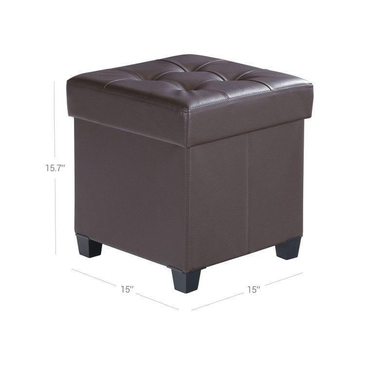 Storage Ottoman Foot Stool FredCo