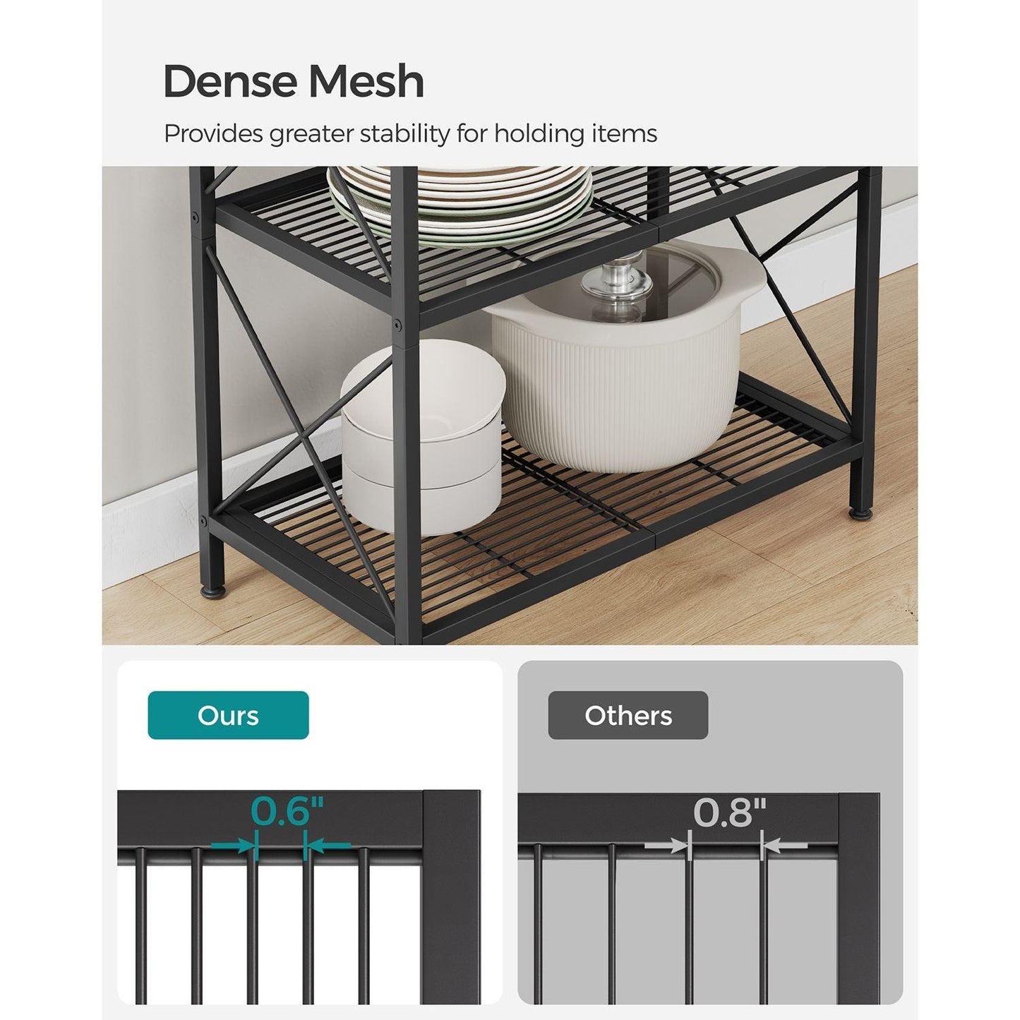 Storage Shelf with X Side Frames FredCo