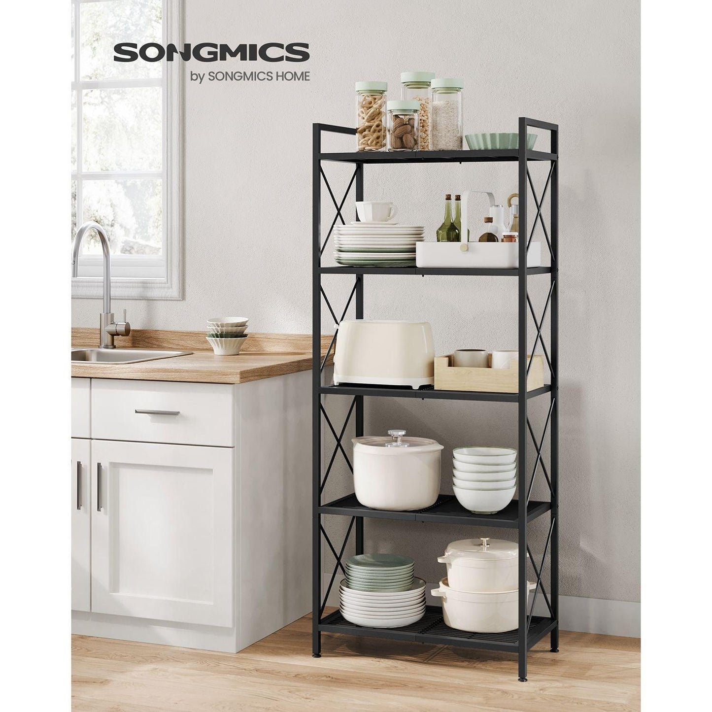 Storage Shelf with X Side Frames FredCo