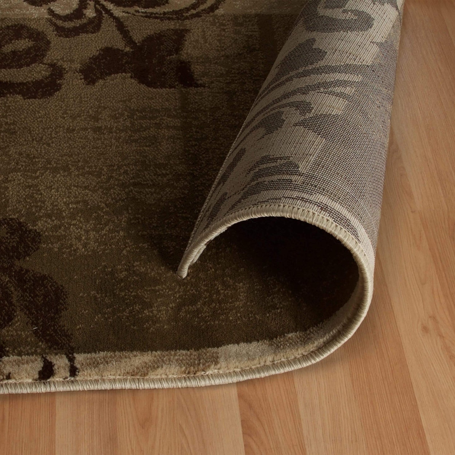 Storyville Mid-Century Modern Floral Scroll Rug FredCo