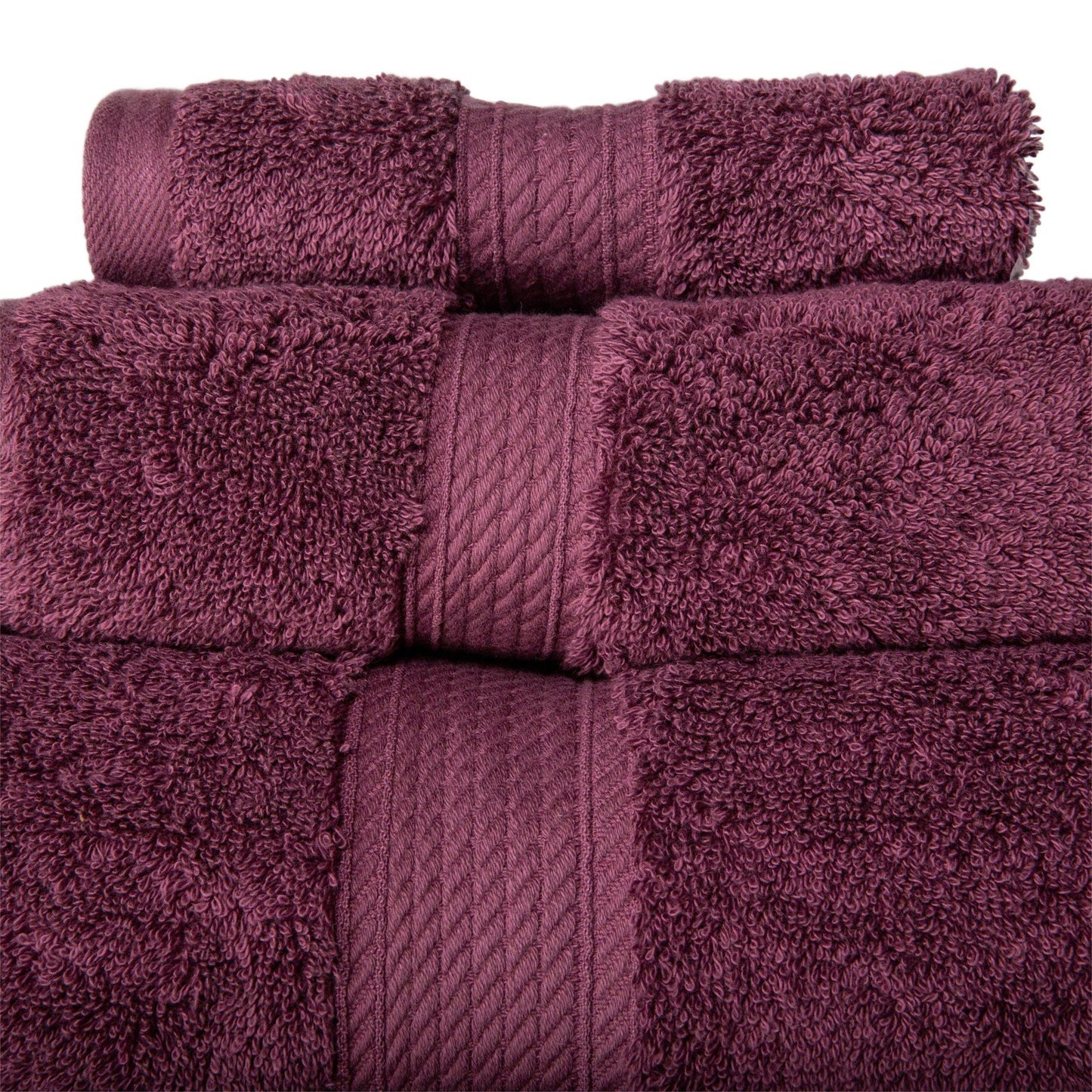 Super Plush and Absorbent Egyptian Cotton 3-Piece Towel Set FredCo
