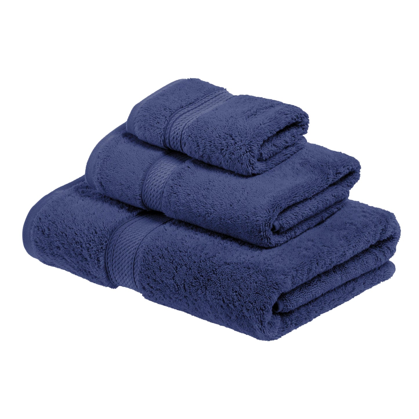 Super Plush and Absorbent Egyptian Cotton 3-Piece Towel Set FredCo