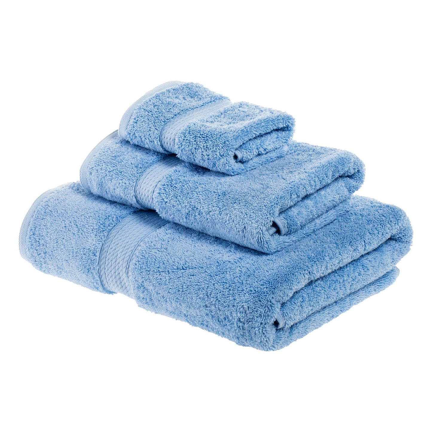 Super Plush and Absorbent Egyptian Cotton 3-Piece Towel Set FredCo