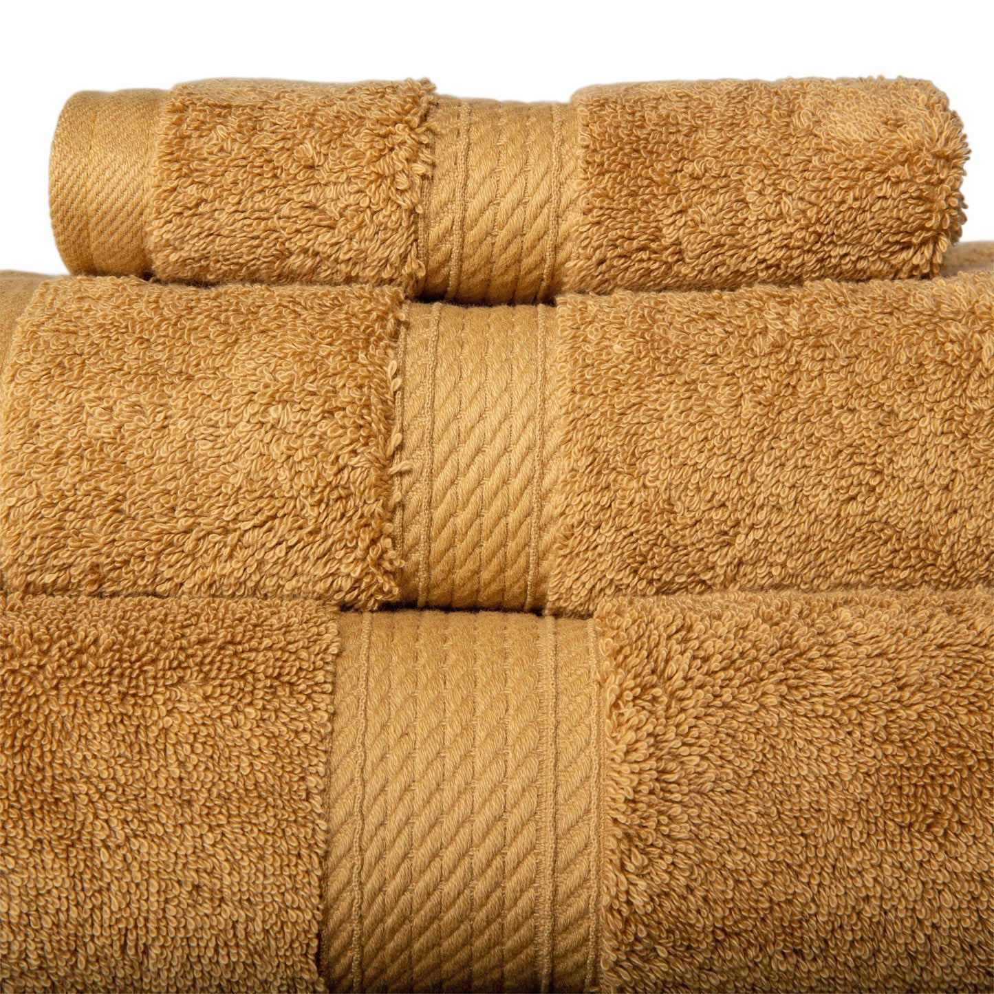 Super Plush and Absorbent Egyptian Cotton 3-Piece Towel Set FredCo