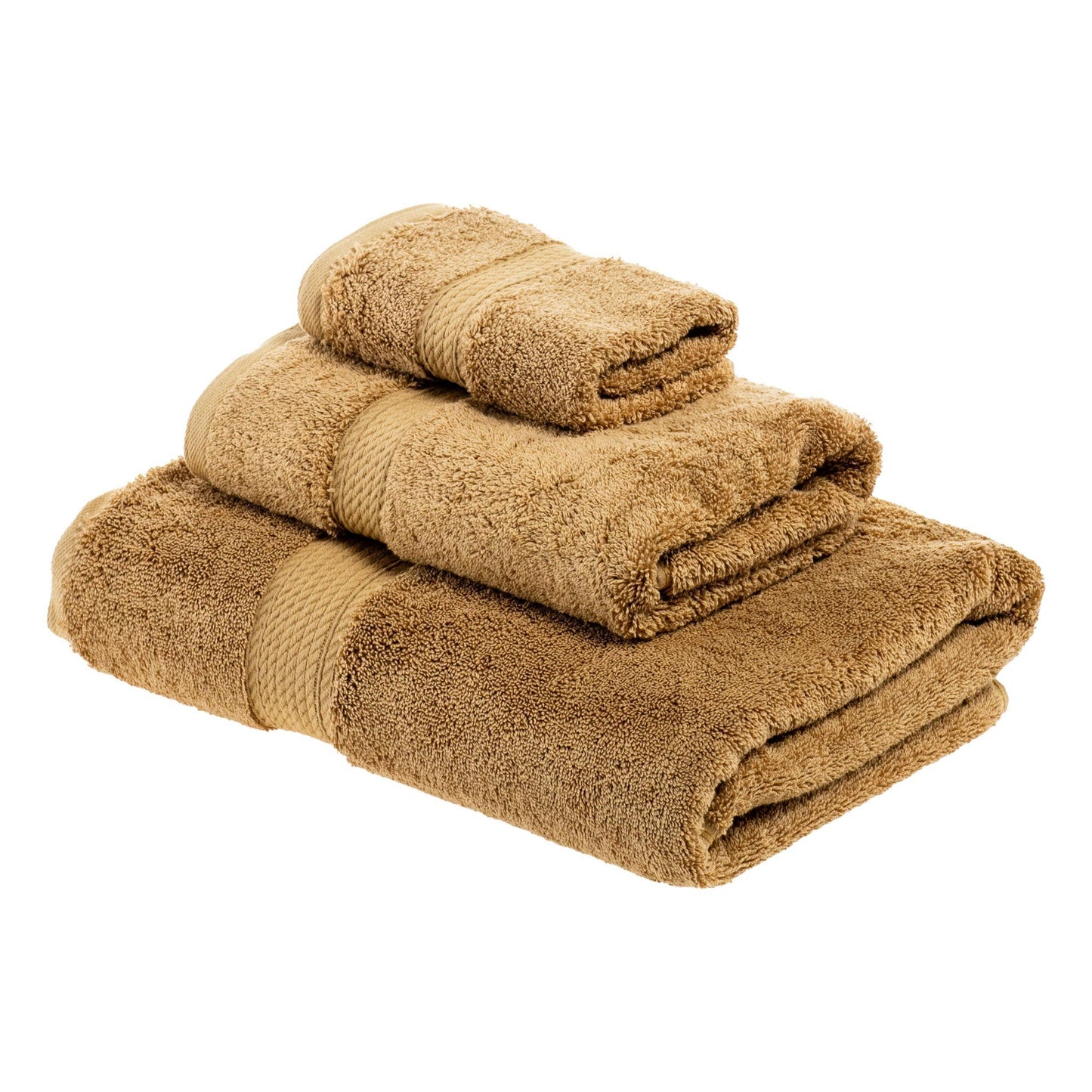 Super Plush and Absorbent Egyptian Cotton 3-Piece Towel Set FredCo