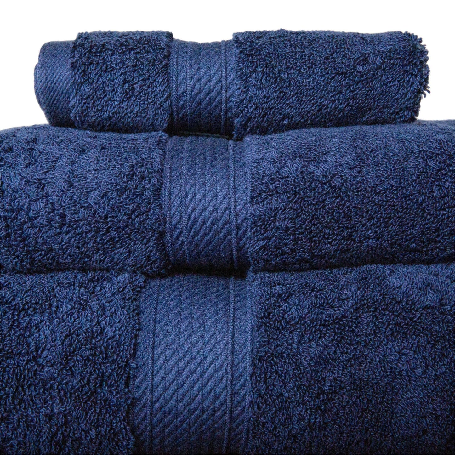 Super Plush and Absorbent Egyptian Cotton 3-Piece Towel Set FredCo