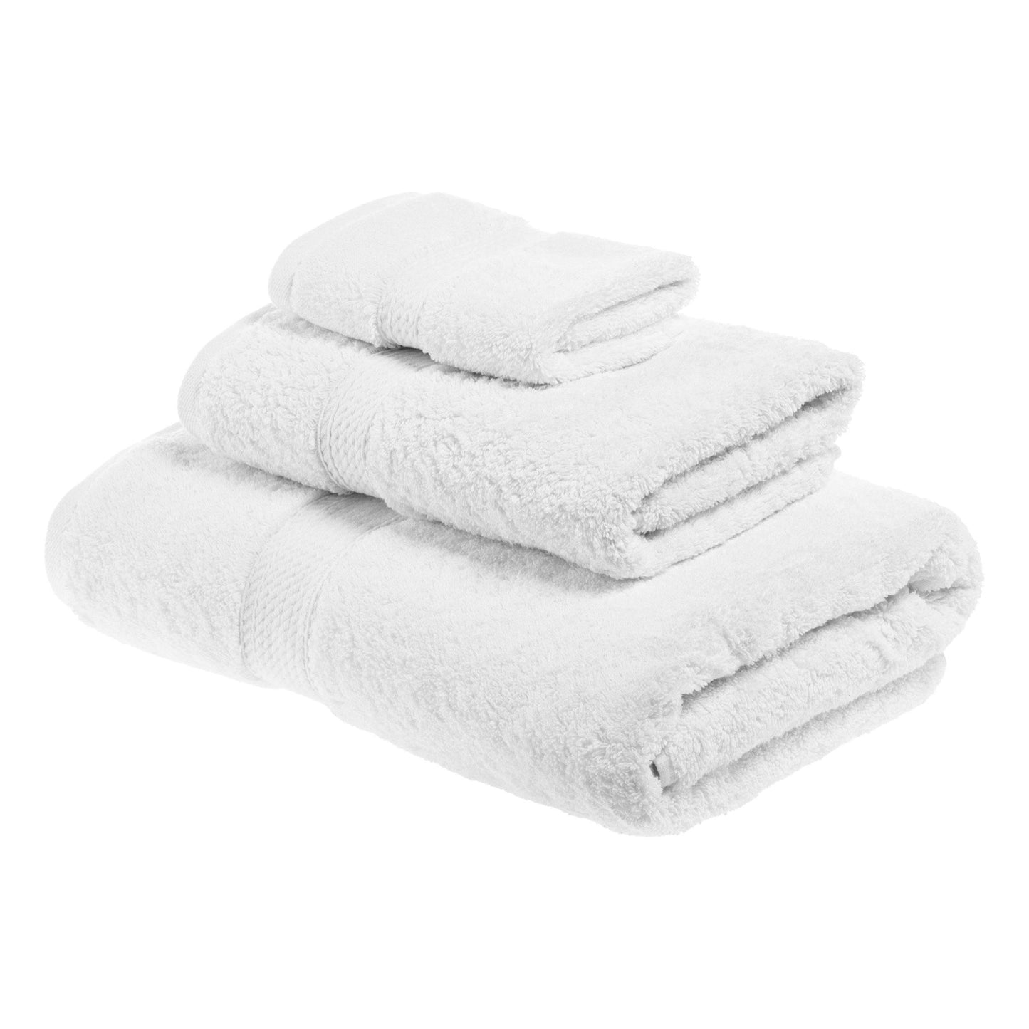 Super Plush and Absorbent Egyptian Cotton 3-Piece Towel Set FredCo