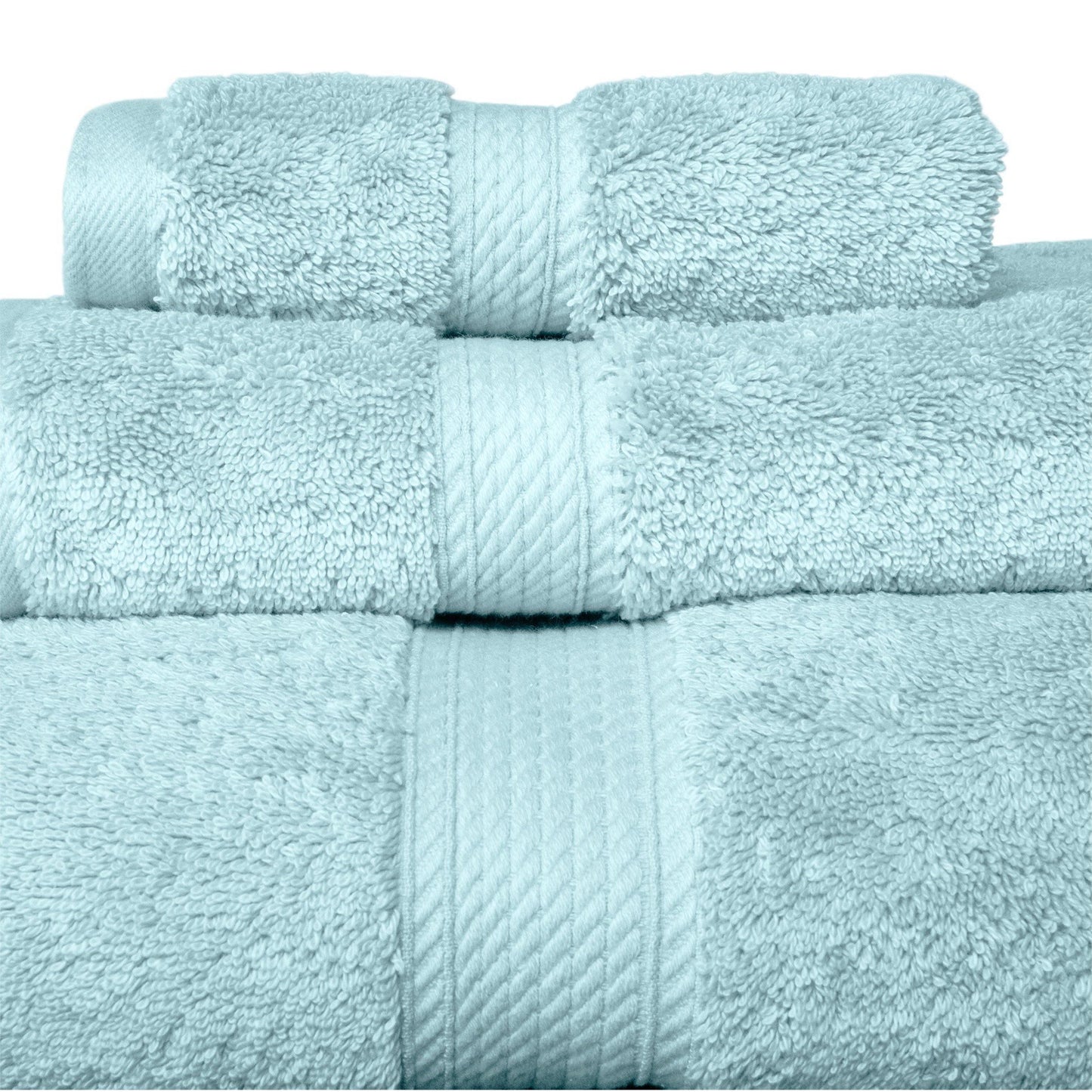 Super Plush and Absorbent Egyptian Cotton 3-Piece Towel Set FredCo