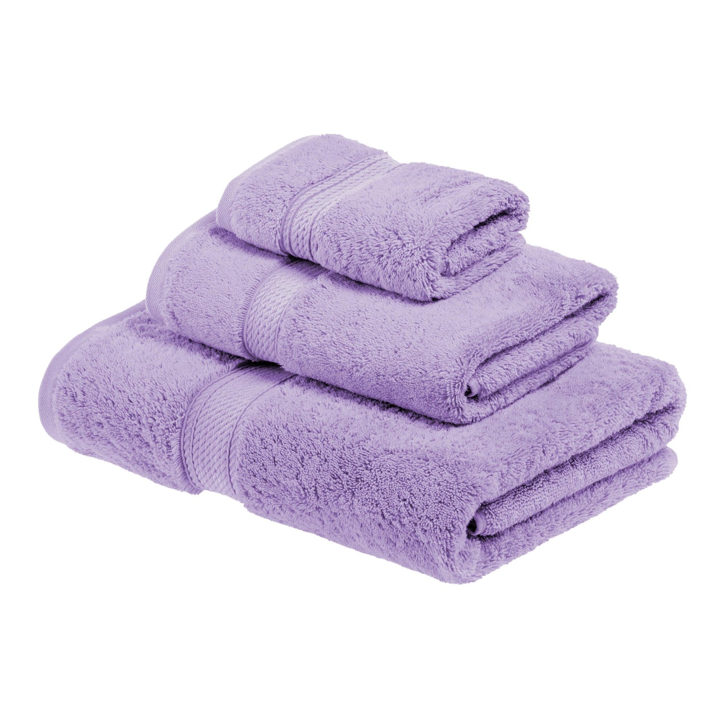 Super Plush and Absorbent Egyptian Cotton 3-Piece Towel Set FredCo