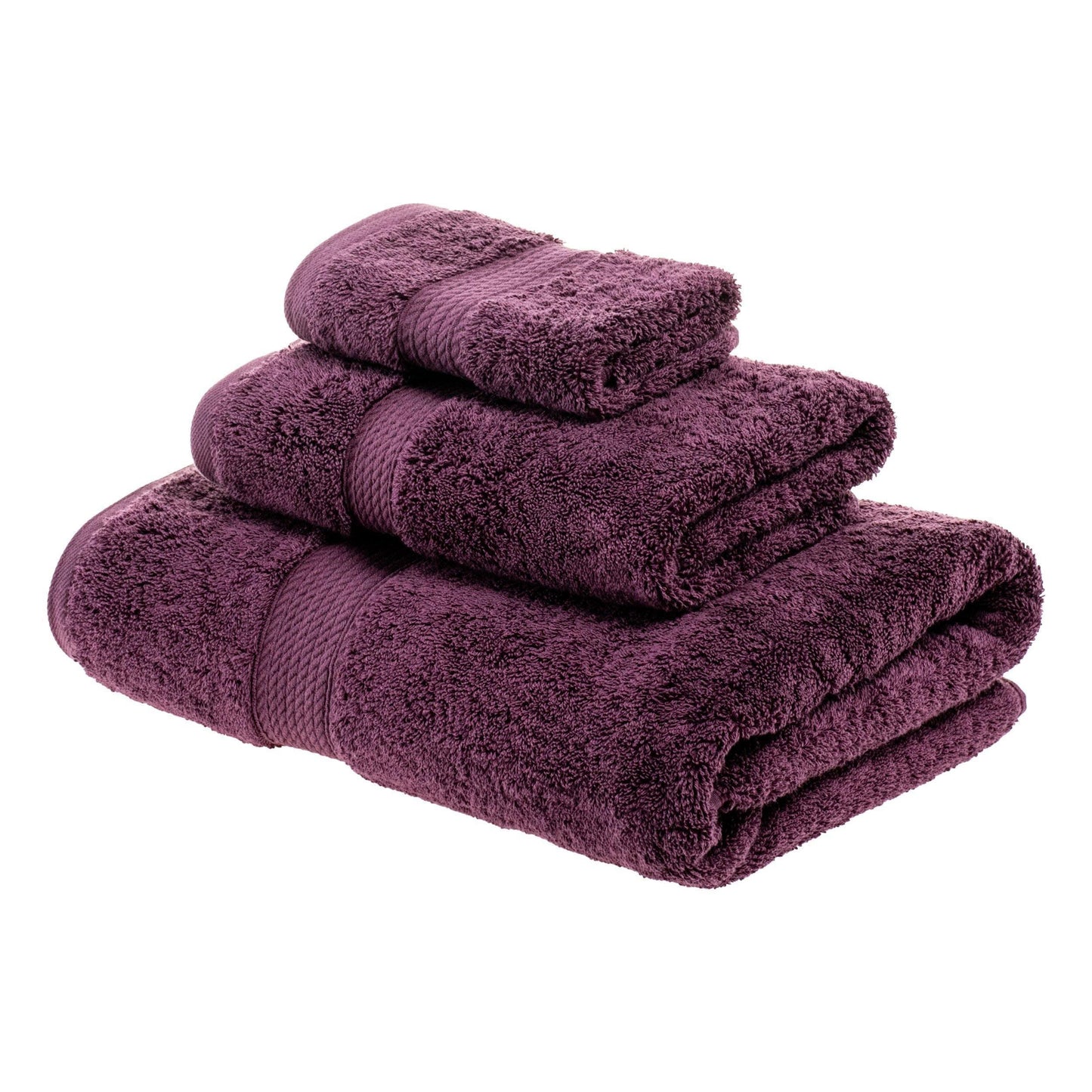 Super Plush and Absorbent Egyptian Cotton 3-Piece Towel Set FredCo
