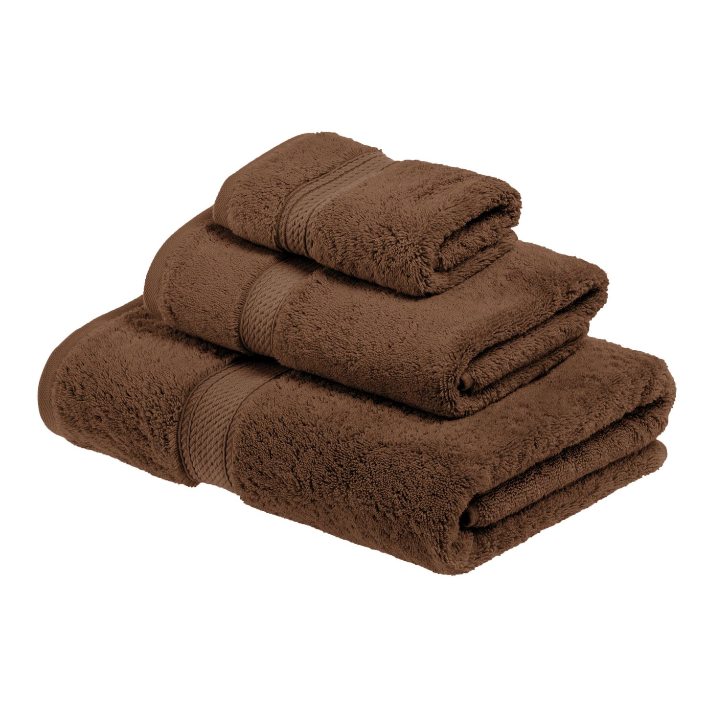 Super Plush and Absorbent Egyptian Cotton 3-Piece Towel Set FredCo