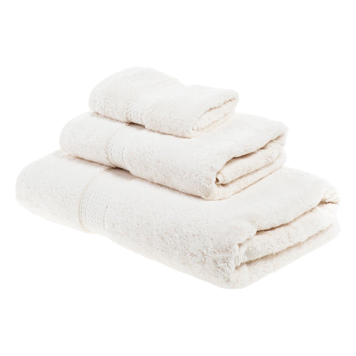 Super Plush and Absorbent Egyptian Cotton 3-Piece Towel Set FredCo