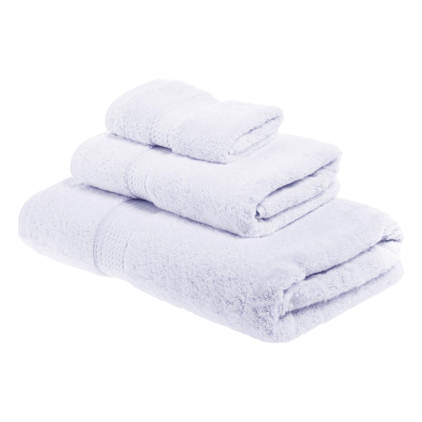 Super Plush and Absorbent Egyptian Cotton 3-Piece Towel Set FredCo