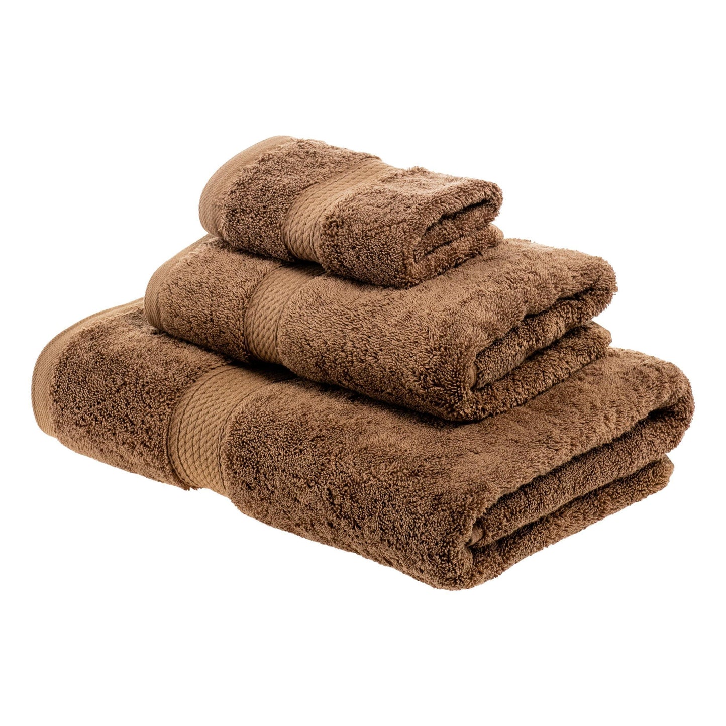 Super Plush and Absorbent Egyptian Cotton 3-Piece Towel Set FredCo