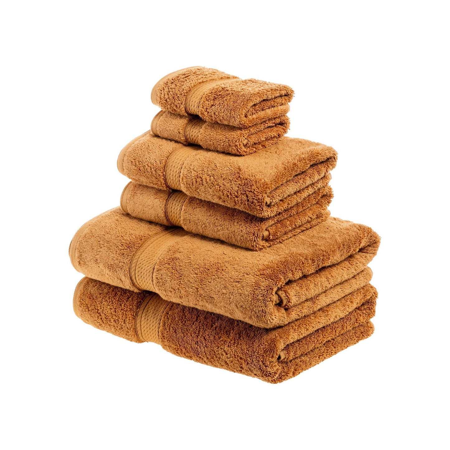 Super Plush and Absorbent Egyptian Cotton 6-Piece Towel Set FredCo