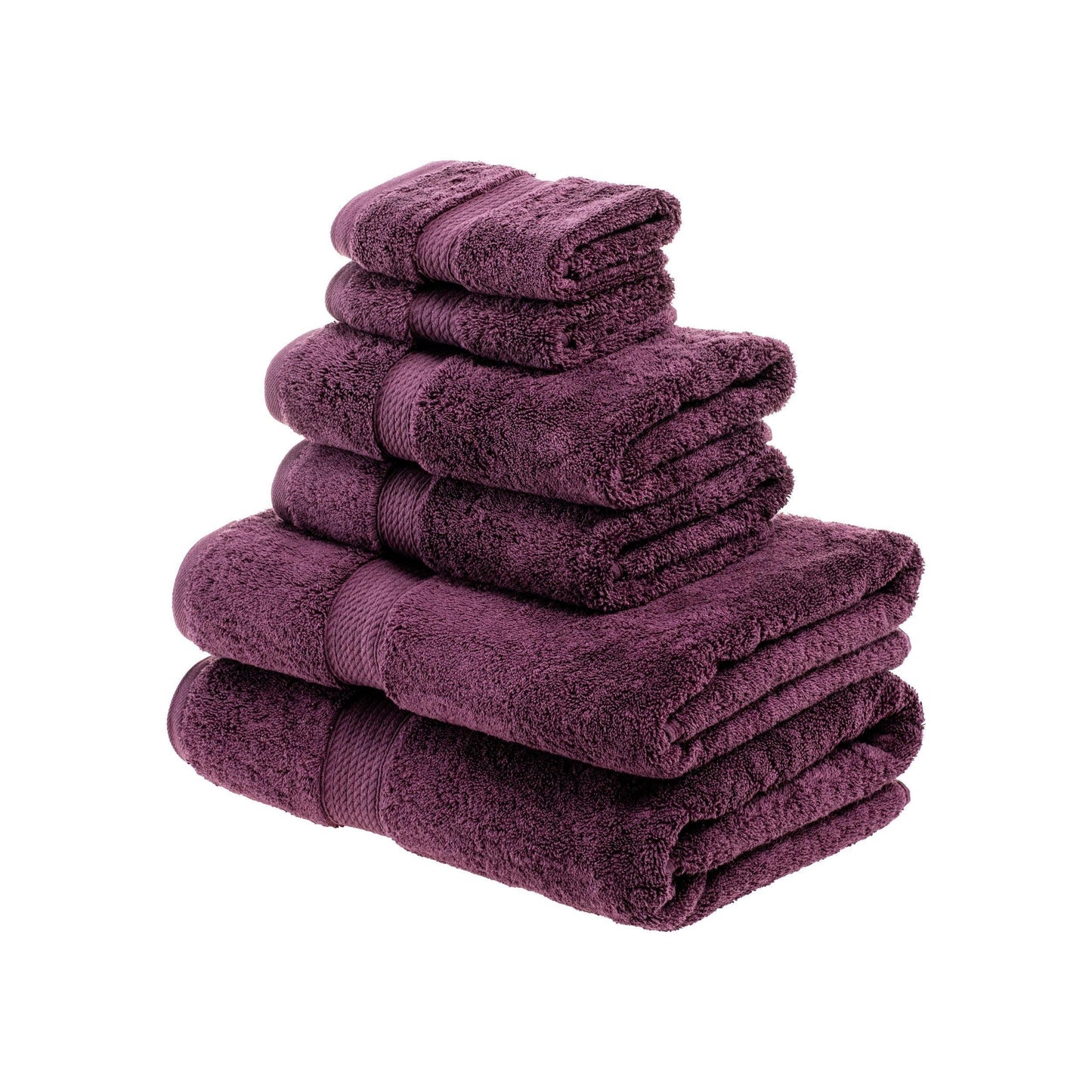 Super Plush and Absorbent Egyptian Cotton 6-Piece Towel Set FredCo